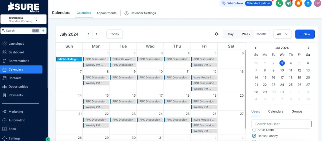 syncing calendars in GoHighLevel to avoid double bookings