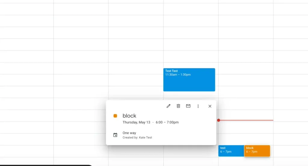 block your schedule in GHL calendar