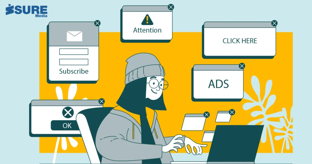 woman handling ads and campaigns