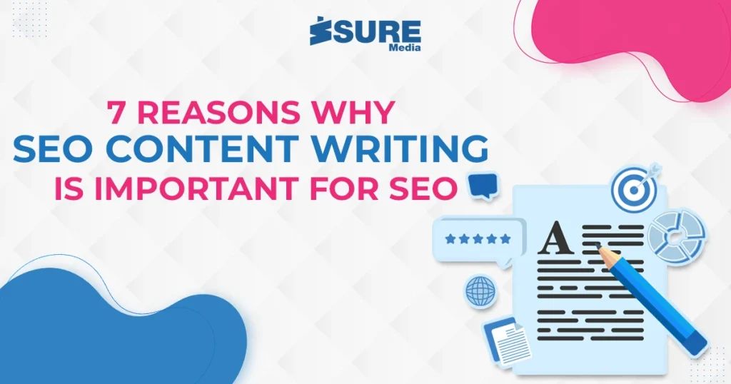 7 reasons why SEO content writing is important for SEO - banner image