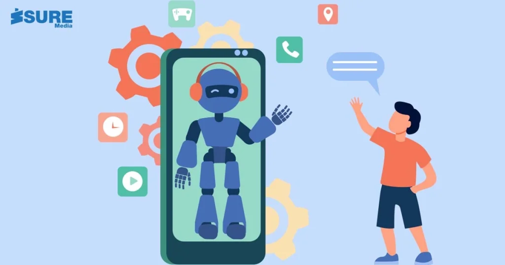 AI combined with social media