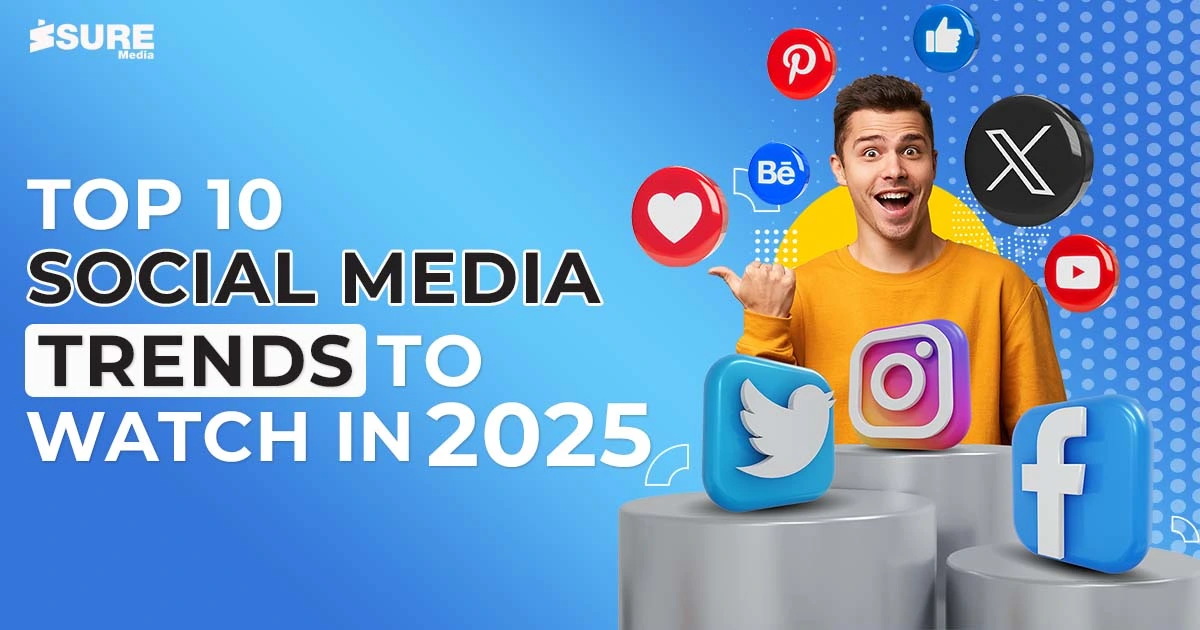 Top 10 Social Media Trends to Watch in 2025 - Banner image