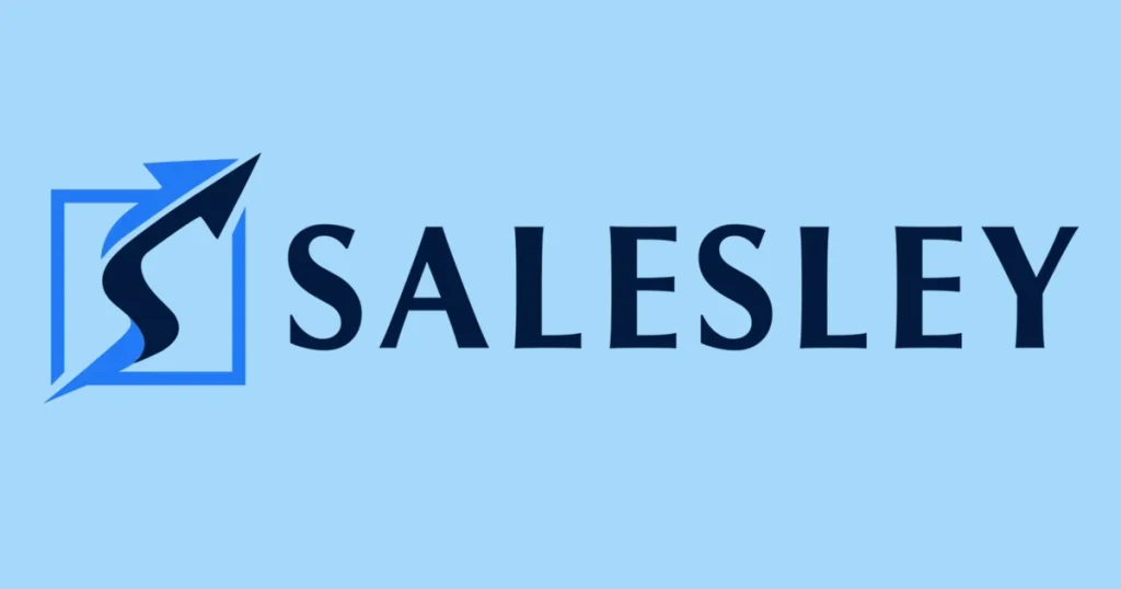 Salesley text with its logo