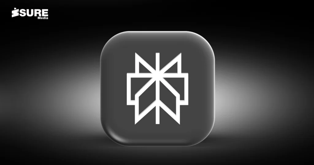 perplexity AI logo with black BG