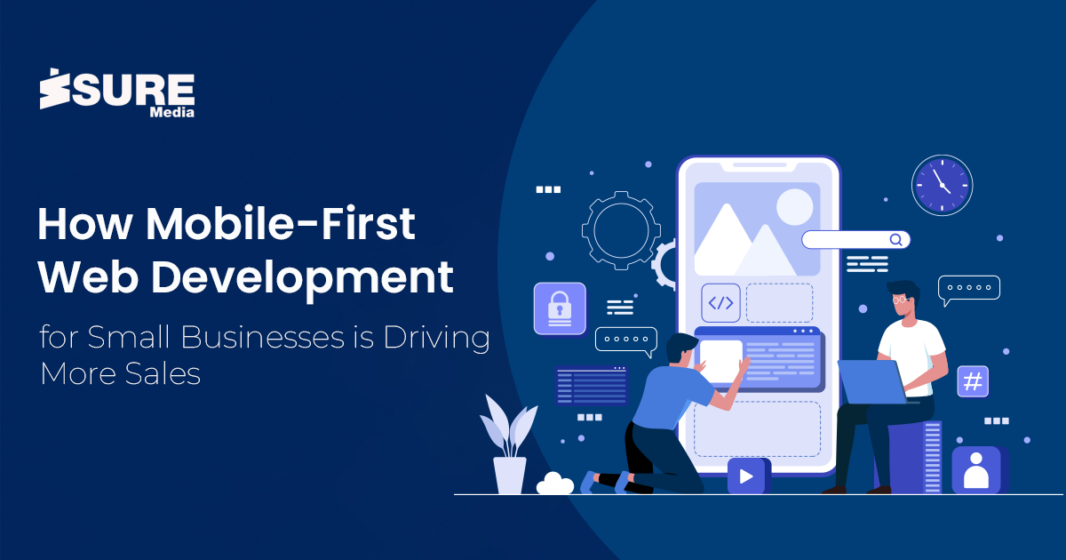 How Mobile-First Web Development for Small Businesses is Driving More Sales - Banner Image