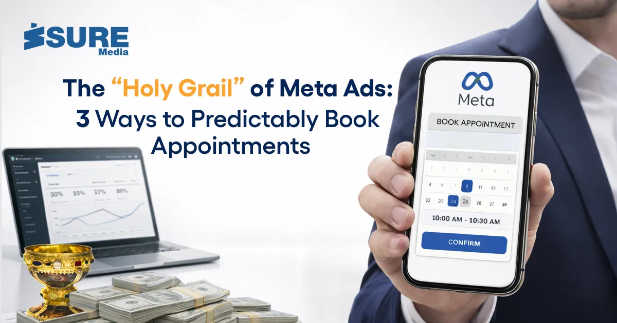 The Holy Grail of Meta Ads 3 Ways to Predictably Book Appointments - Featured Image